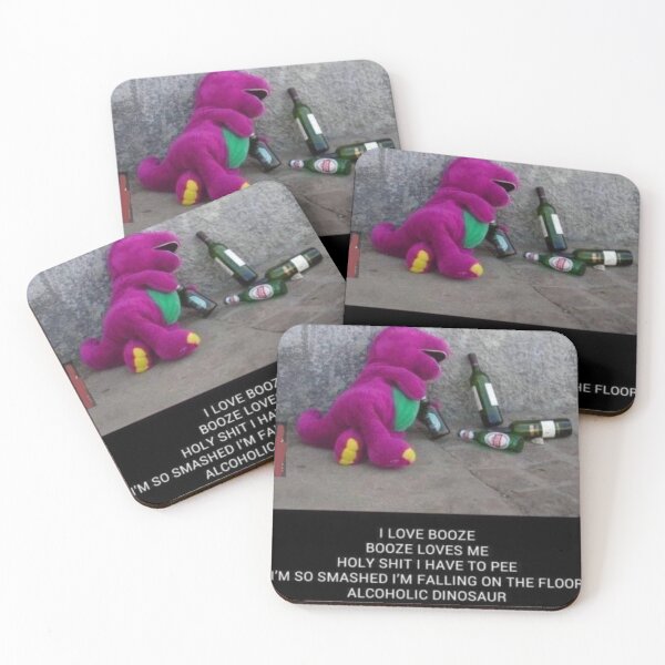 Item preview, Alcoholic Dinosaur  designed and sold by Soccer4ja9.
