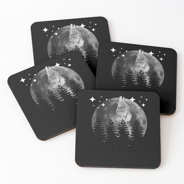 Item preview,  Be Strong As A Wolf Under Moon Light designed and sold by fatydesignspace.