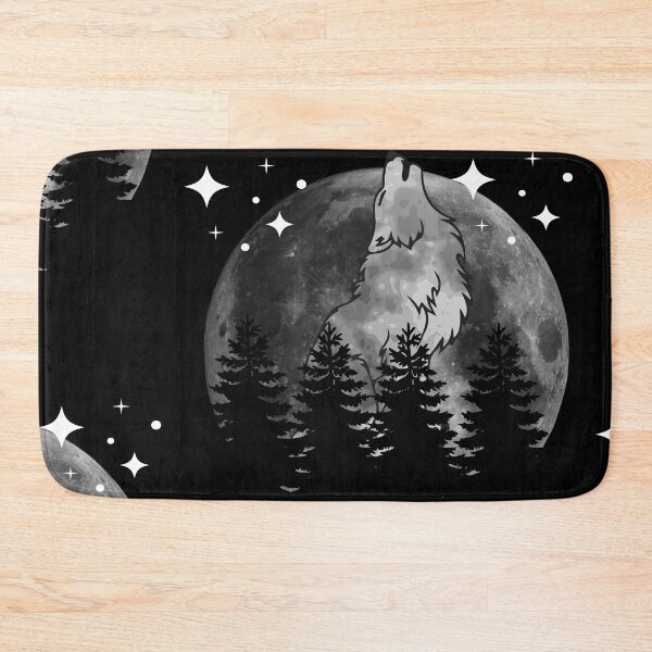 Item preview,  Be Strong As A Wolf Under Moon Light designed and sold by fatydesignspace.