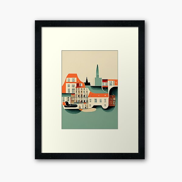 Item preview, Copenhagen City designed and sold by deificusArt.