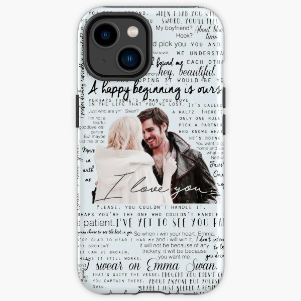 57. CaptainSwan quotes (JEN HAS HELD ONE OF THESE CASES AT A CON) iPhone Tough Case