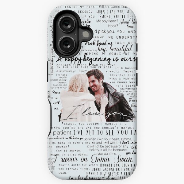 Item preview, 57. CaptainSwan quotes (JEN HAS HELD ONE OF THESE CASES AT A CON) designed and sold by danielasmerch.