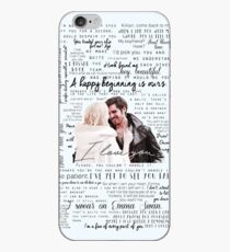 57. CaptainSwan quotes (JEN HAS HELD ONE OF THESE CASES AT A CON) iPhone Case