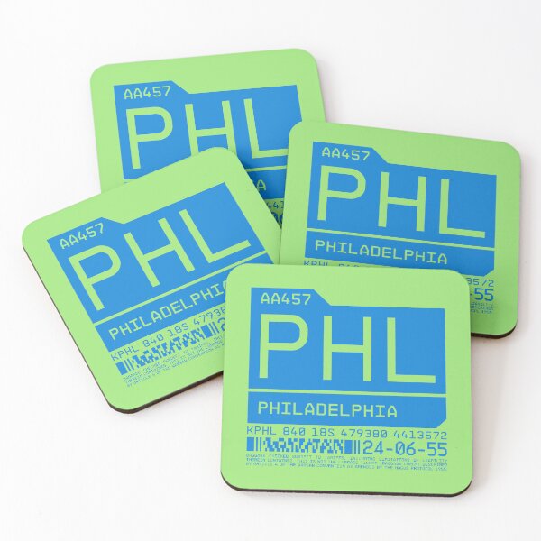 Item preview, Luggage Tag C - PHL Philadelphia USA designed and sold by VoodooCircus.