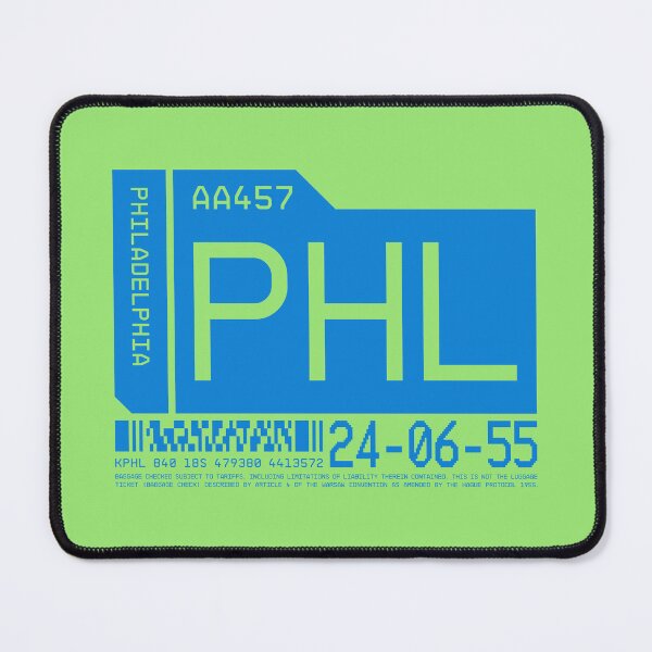 Item preview, Luggage Tag C - PHL Philadelphia USA designed and sold by VoodooCircus.