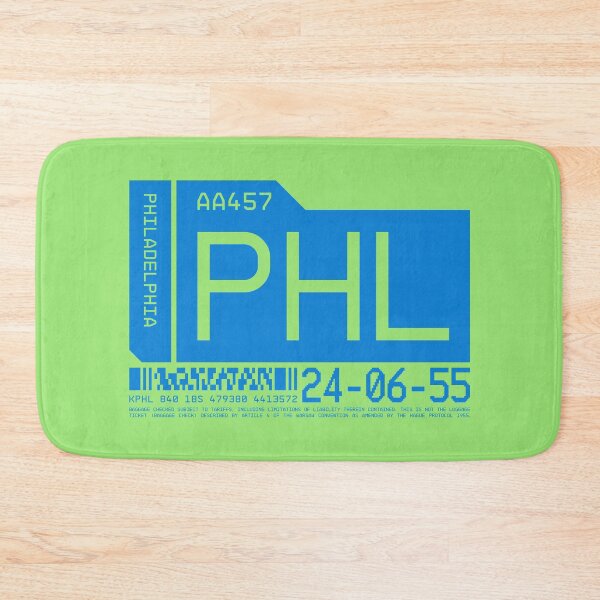 Item preview, Luggage Tag C - PHL Philadelphia USA designed and sold by VoodooCircus.