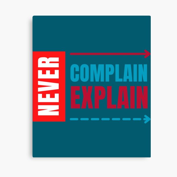 Item preview, Kate Moss Quote Never Complain Never Explain     designed and sold by RickTerry.
