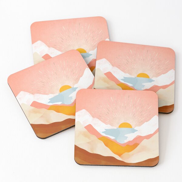 Item preview, Retro Lake Sunset designed and sold by spacefrogdesign.