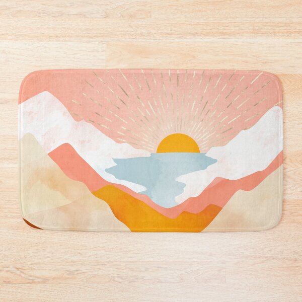 Item preview, Retro Lake Sunset designed and sold by spacefrogdesign.