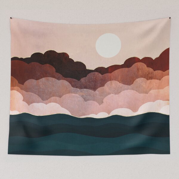 Item preview, Amber Clouds designed and sold by spacefrogdesign.