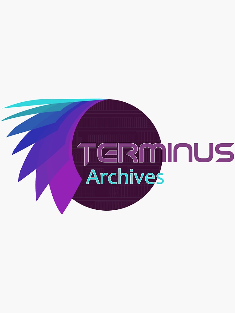 "Terminus Archives (Logo)" Sticker for Sale by SaitoPsync Redbubble