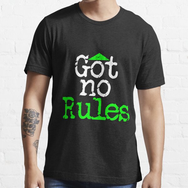 Got no Rules Big and bold Neon Essential T-Shirt