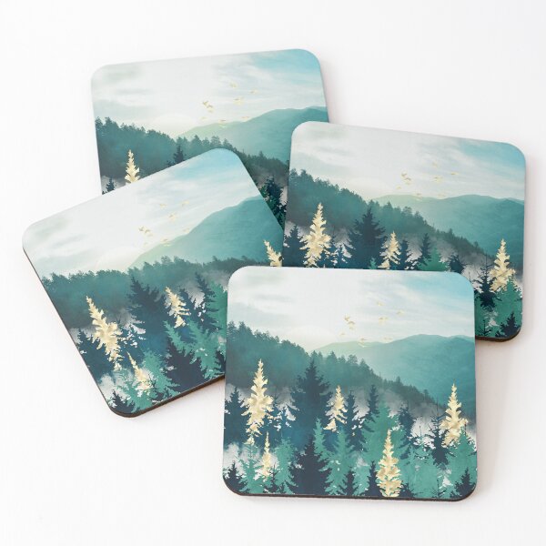 Item preview, Blue Forest Mist designed and sold by spacefrogdesign.