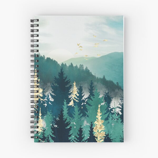 Item preview, Blue Forest Mist designed and sold by spacefrogdesign.