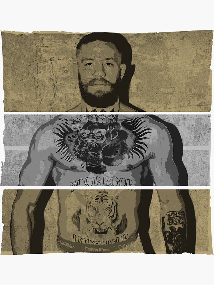 "Conor McGregor" Sticker For Sale By MFUDesign | Redbubble