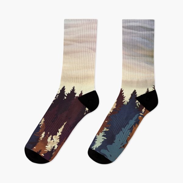 Item preview, Autumn Forest Sunset designed and sold by spacefrogdesign.