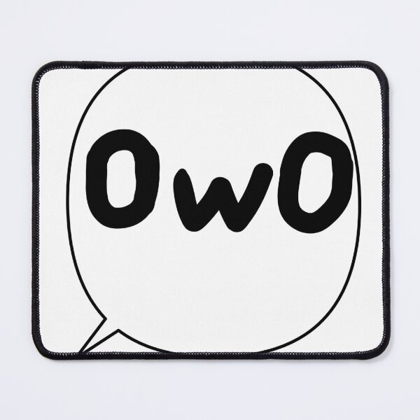 Item preview, Chat bubble OwO designed and sold by Nyamelon.