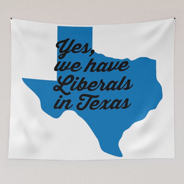 Item preview, Liberal Texas - blue designed and sold by wokesouth.