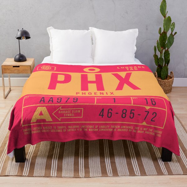 Artikelvorschau, Luggage Tag B - PHX Phoenix USA entworfen und verkauft von VoodooCircus.
