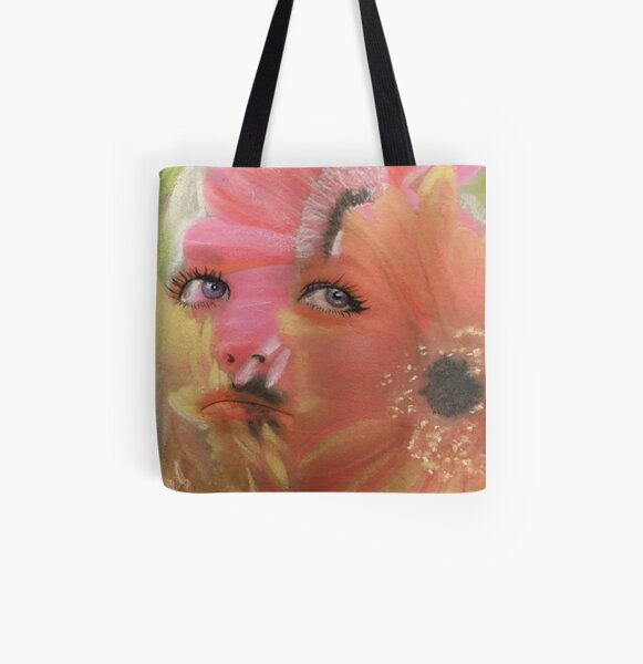 Flower Child Flower Fashion Art All Over Print Tote Bag