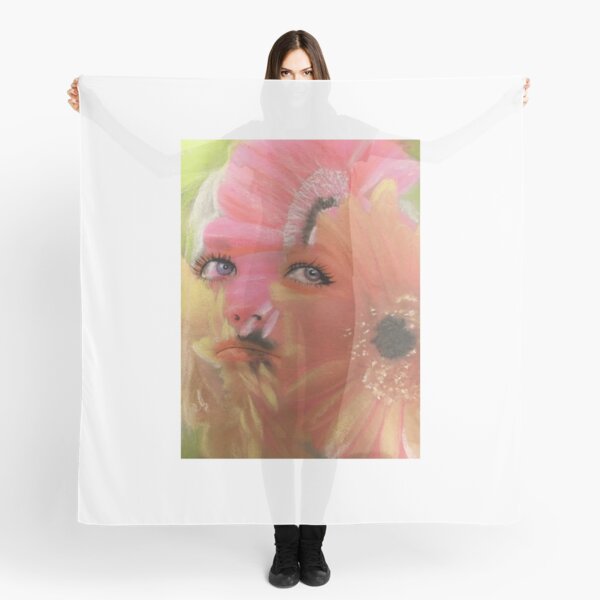 Flower Child Flower Fashion Art Scarf