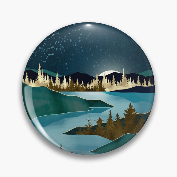 Item preview, Autumn River Night designed and sold by spacefrogdesign.