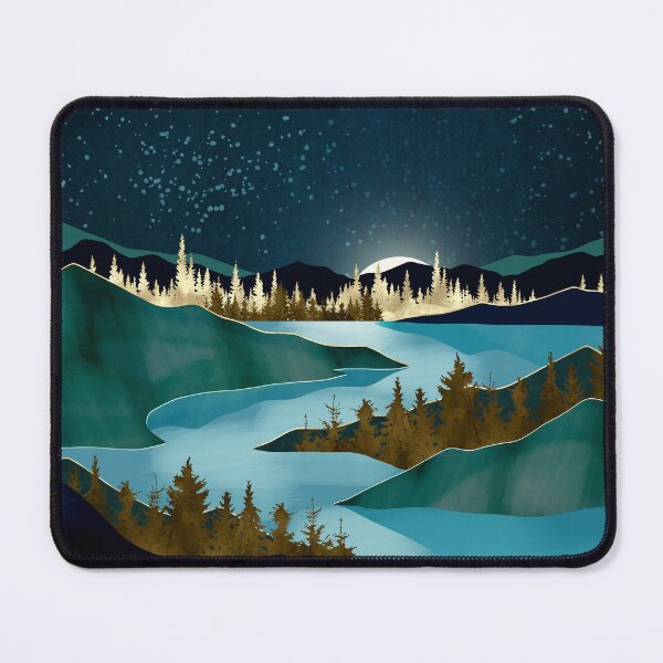 Item preview, Autumn River Night designed and sold by spacefrogdesign.