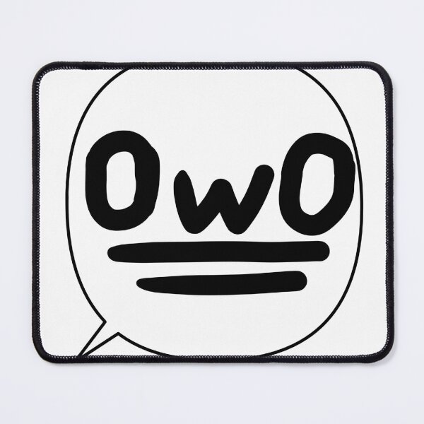 Item preview, Chat bubble OwO designed and sold by Nyamelon.