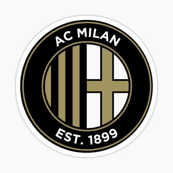 AC Milan FC Italy Soccer Football - Sticker Graphic - Auto, Wall, Laptop,  Cell, Truck Sticker for Windows, Cars, Trucks