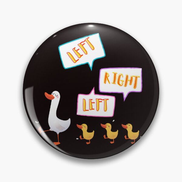 Item preview, Left Right Left command  | Ducks Doing Cute Things | T - shirt design designed and sold by NTF Store.