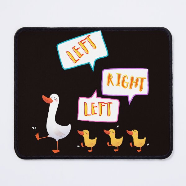 Item preview, Left Right Left command  | Ducks Doing Cute Things | T - shirt design designed and sold by NTF Store.