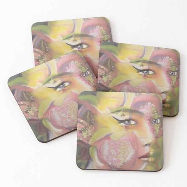 Item preview, Flowered Asian Double Exposure Portrait designed and sold by Loulieart.