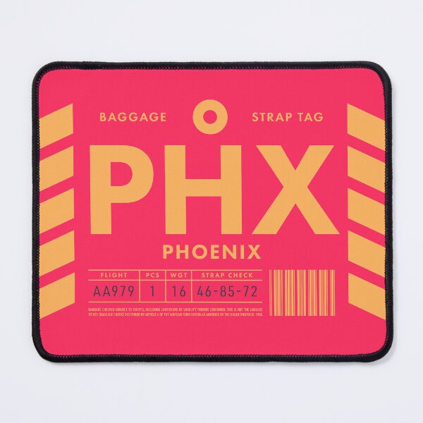 Item preview, Luggage Tag D - PHX Phoenix USA designed and sold by VoodooCircus.