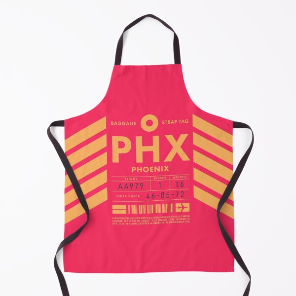 Artikelvorschau, Luggage Tag D - PHX Phoenix USA entworfen und verkauft von VoodooCircus.