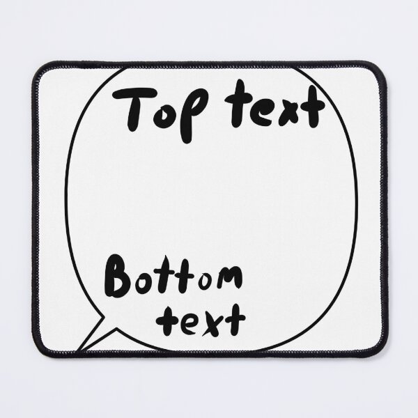 Item preview, Chat bubble Top Text Bottom Text designed and sold by Nyamelon.