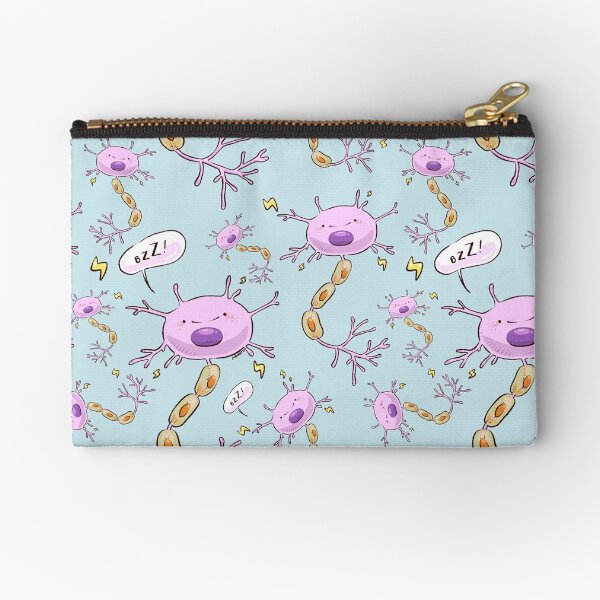 Neuron Zipper Pouch