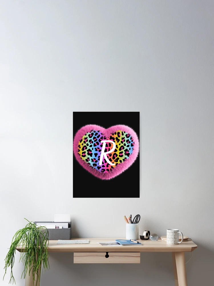 Thumbnail 2 of 3, Poster, Puff Heart-R designed and sold by SunMoonBeyond.