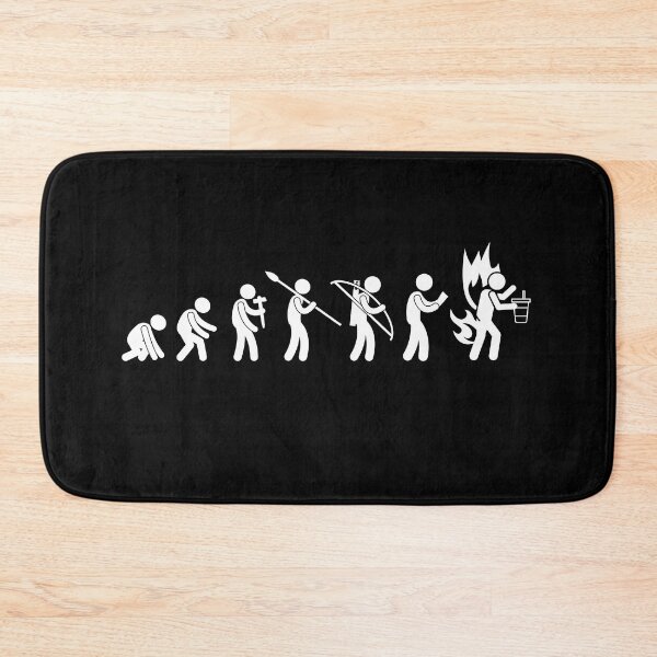 Item preview, We're Screwed Evolution Chart Black designed and sold by Evolved-LovinIt.