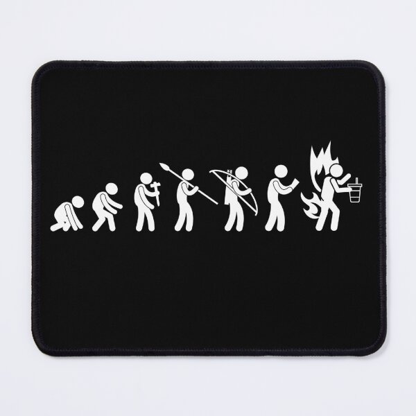 Item preview, We're Screwed Evolution Chart Black designed and sold by Evolved-LovinIt.