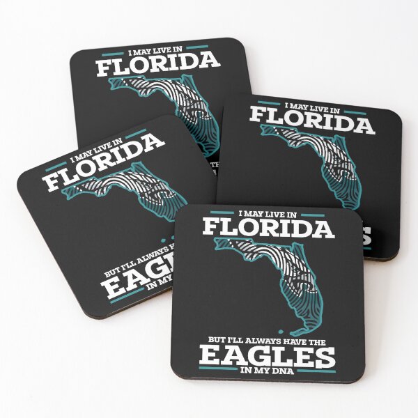 Item preview, I may Live In Florida But I’ll Always Have the Eagles In my DNA designed and sold by Beettlithe.
