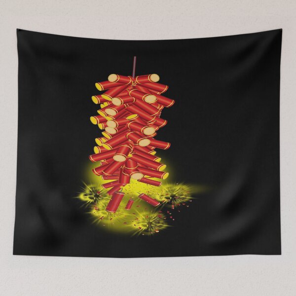 Item preview, Red fireworks, Firecracker designed and sold by NOAHDUNN.