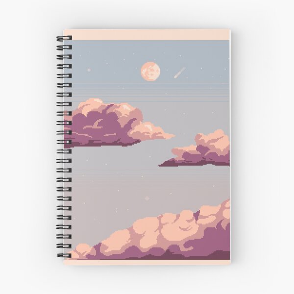 Item preview, Pastel clouds and night sky designed and sold by Bit-aspect.