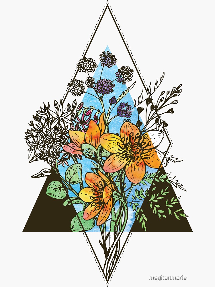 Geometric Bouquet by meghanmarie