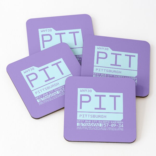 Item preview, Luggage Tag C - PIT Pittsburgh USA designed and sold by VoodooCircus.