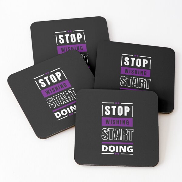 Item preview, Stop Wishing Start Doing designed and sold by M1haShop.