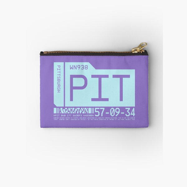 Artikelvorschau, Luggage Tag C - PIT Pittsburgh USA entworfen und verkauft von VoodooCircus.