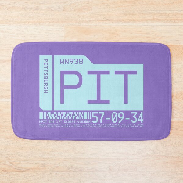 Item preview, Luggage Tag C - PIT Pittsburgh USA designed and sold by VoodooCircus.