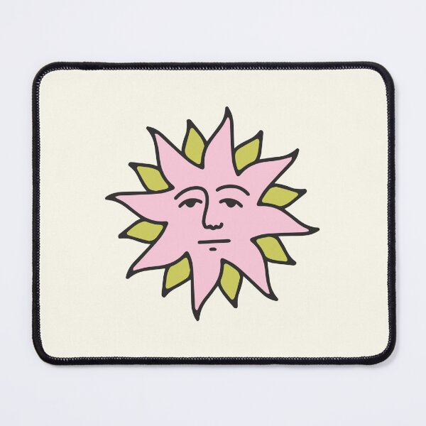 Item preview, Simple Sun Lime and Pink Sticker designed and sold by sunbeamstudios.
