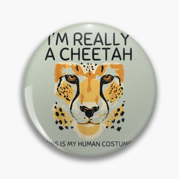 Item preview, This Is My Human Costume I m Really A Cheetah Cute Gift designed and sold by ATArtDigitalCA.