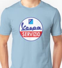 Vespa Servizio Unisex T-Shirt